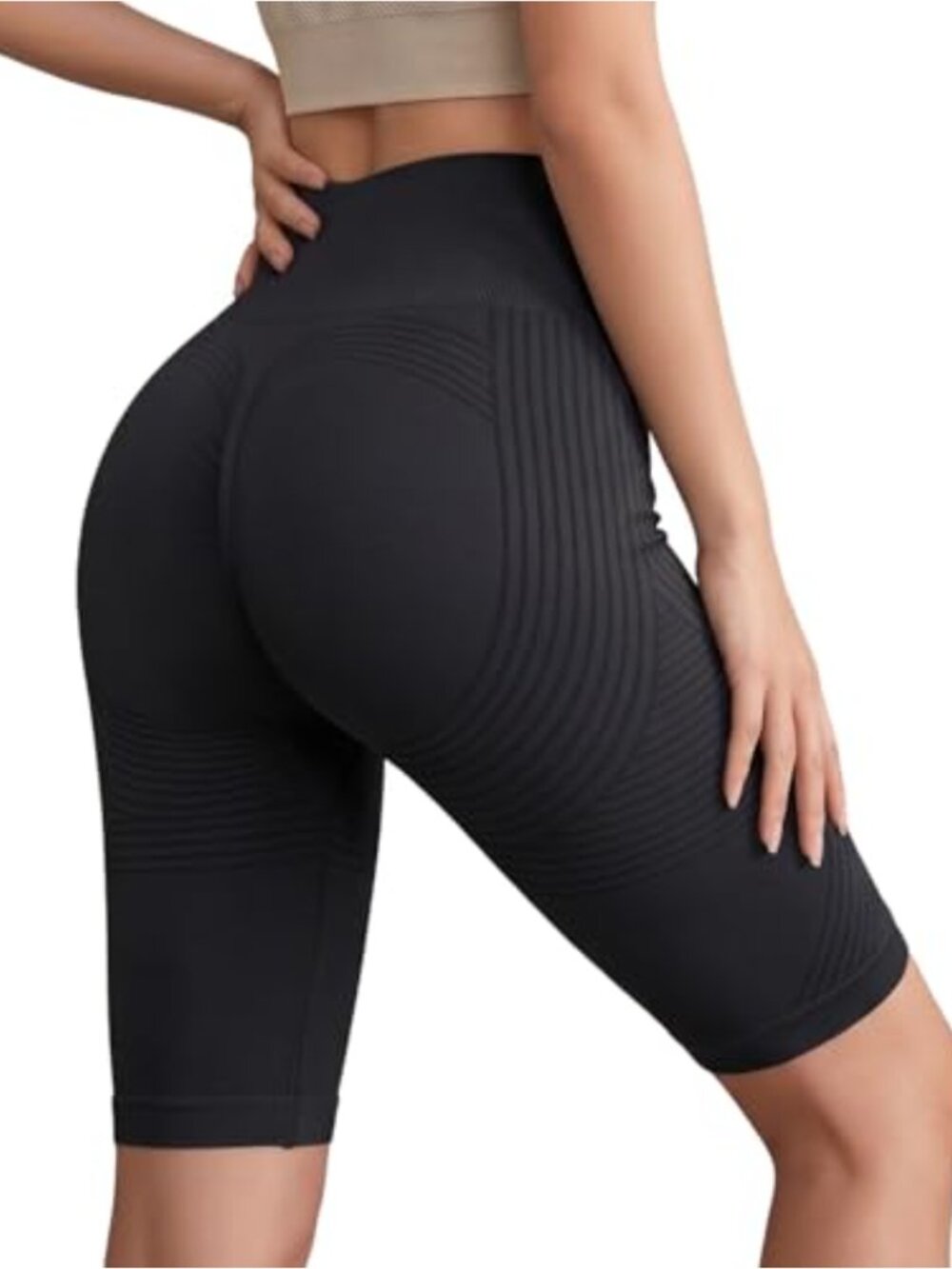 3D Compression Leggings High-Waisted Tummy Control Yoga Pants